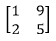 2x2 matrix